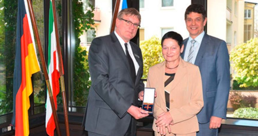 Ein Verdienstorden für unsere Ehrenvorsitzende Ruth Marianne Wehnert