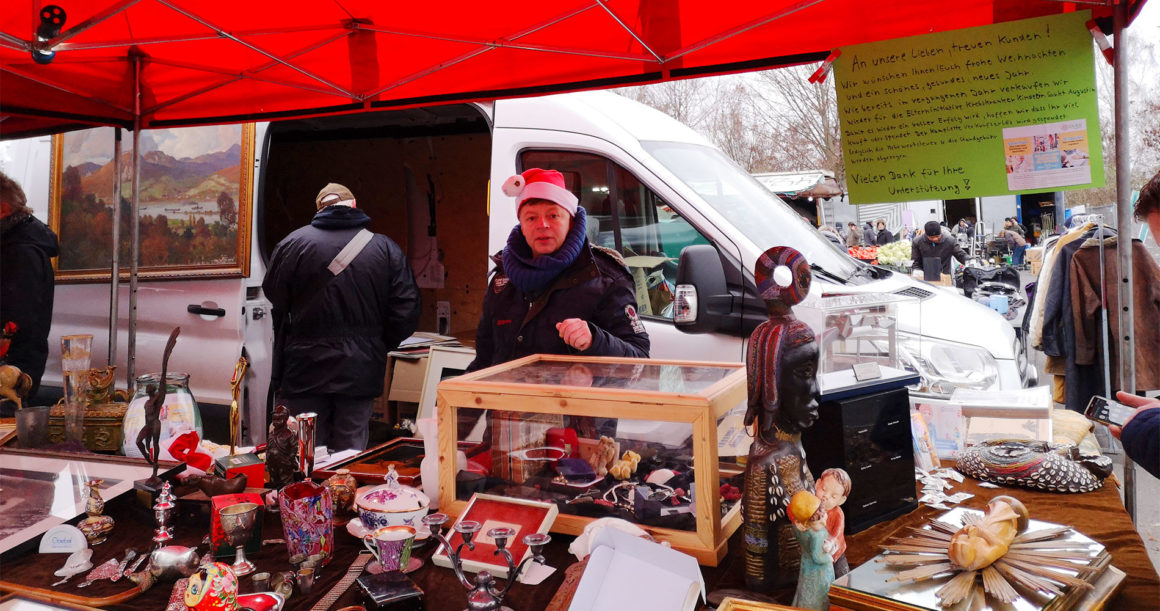 Heute: Trödeln für den guten Zweck – bis 13.00 Uhr/Biskuithalle Bonn