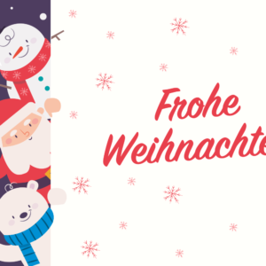 Frohe Weihnachten!