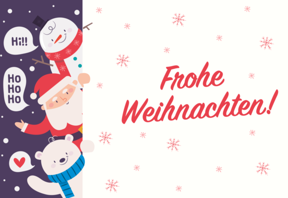 Frohe Weihnachten! Frohe Weihnachten!
