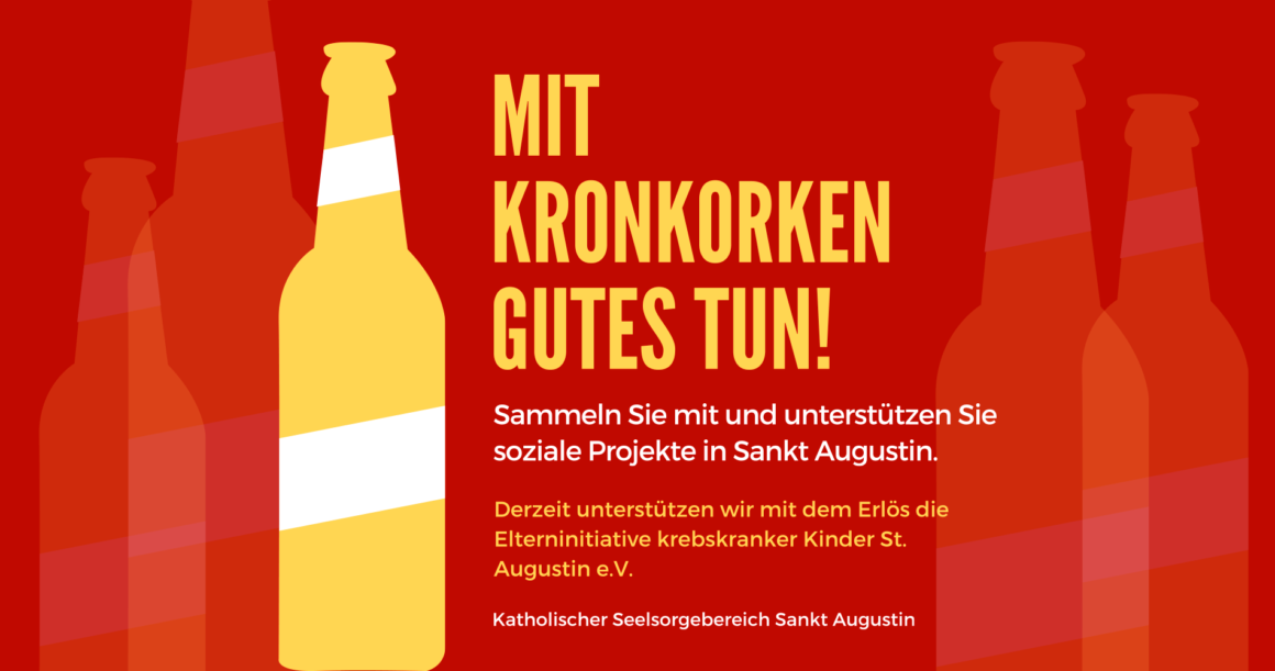 1 Jahr Kronkorken für den guten Zweck
