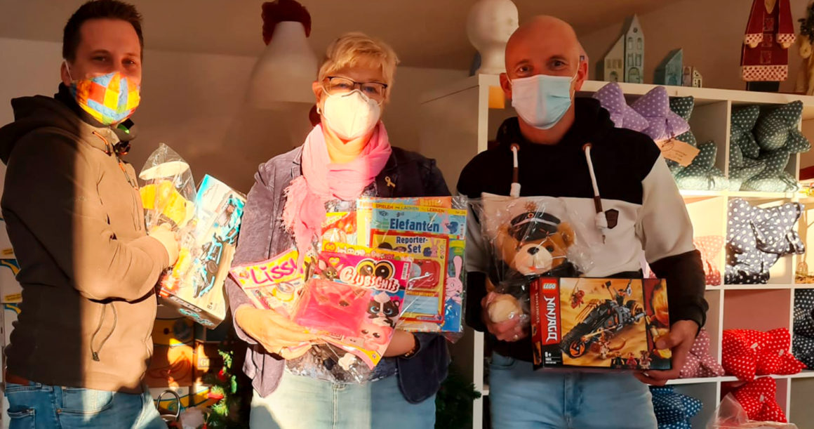 Ein Bus voller Geschenke!