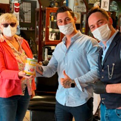Spende von Inglorious Barbers – Siegburg