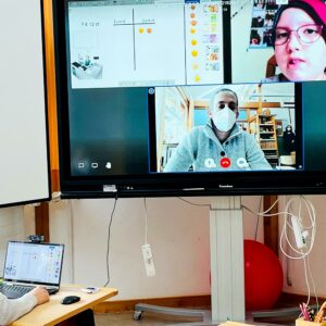 Digitales Smartboard bringt Klassenzimmer ins Krankenzimmer