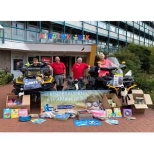 26.07.2022 Spenden Übergabe Quad-Fahrer