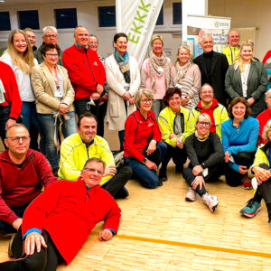 Spendenübergabe am 14.01.2023 mit dem Lauftreff des TuS Mondorf