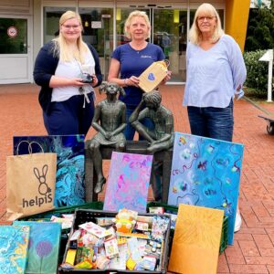 Löwenkämpfer aus Zündorf füllen unsere „Pieksekiste“ auf