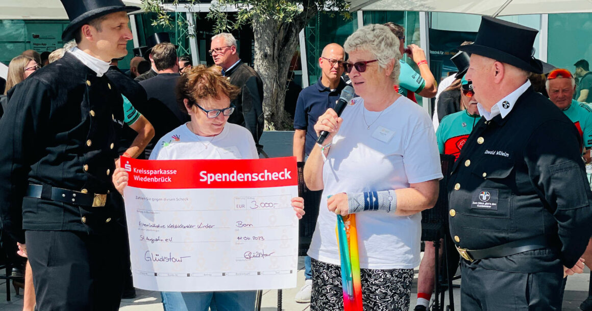 gückstour Schornsteinfeger brachten Glück