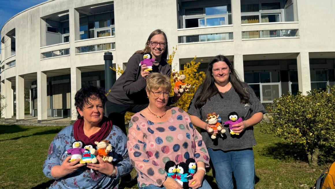 Pinguin Philip und Giraffe Gerda
