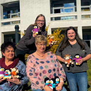 Pinguin Philip und Giraffe Gerda