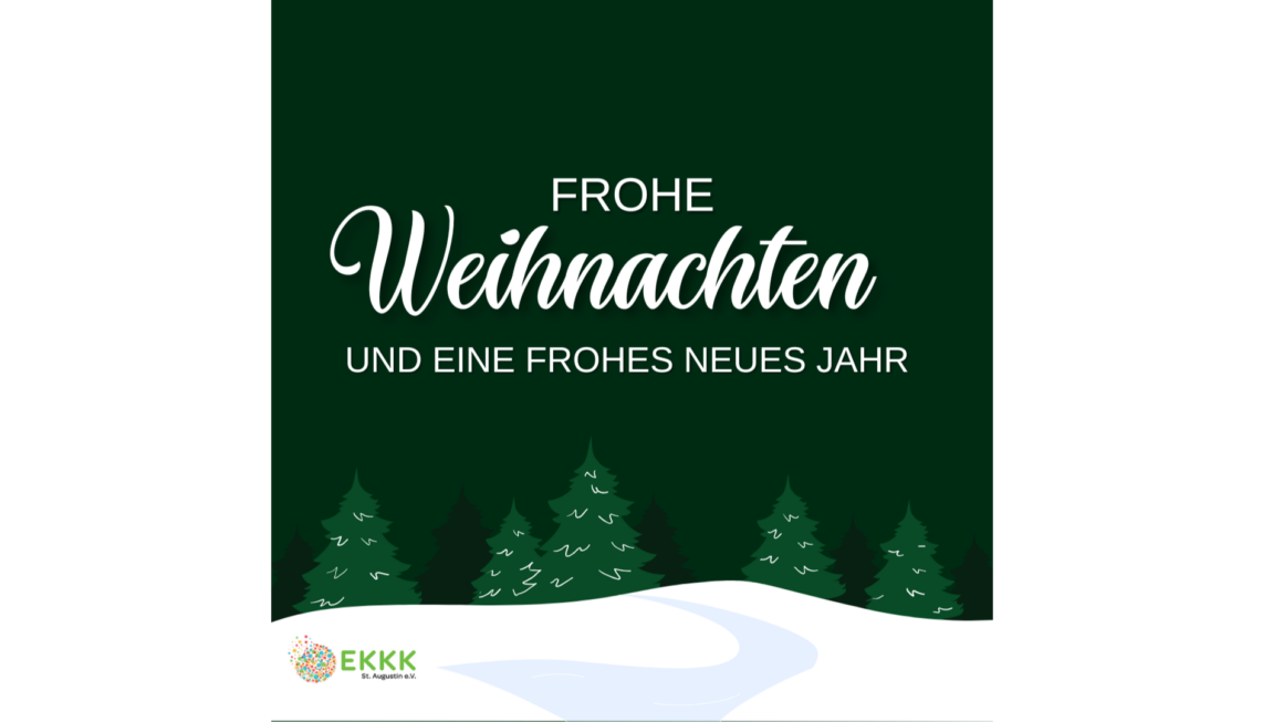 Frohe Weihnachten und einen Guten Rutsch! 💚